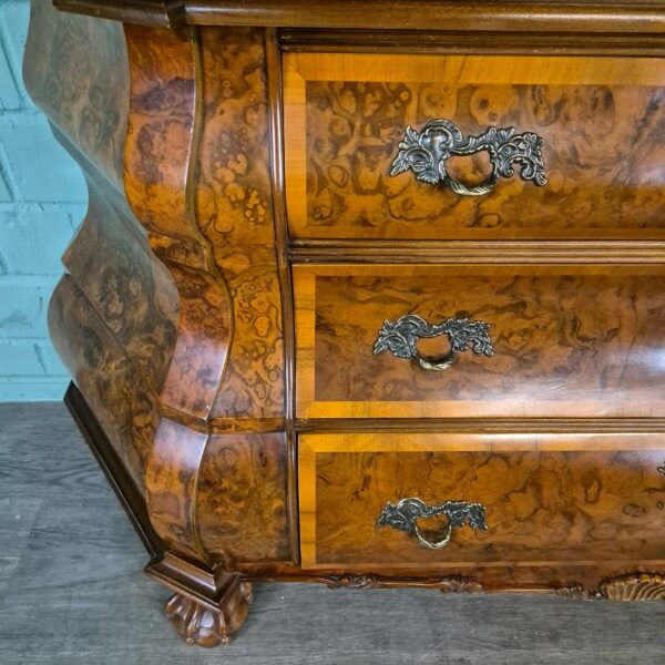 Kabinettschrank Schrank Neubarock Nussbaum 1,43 m – Bild 7