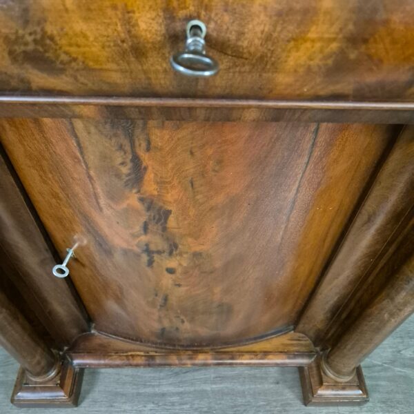 Spiegel mit Konsole Biedermeier 1820 Mahagoni – Bild 8