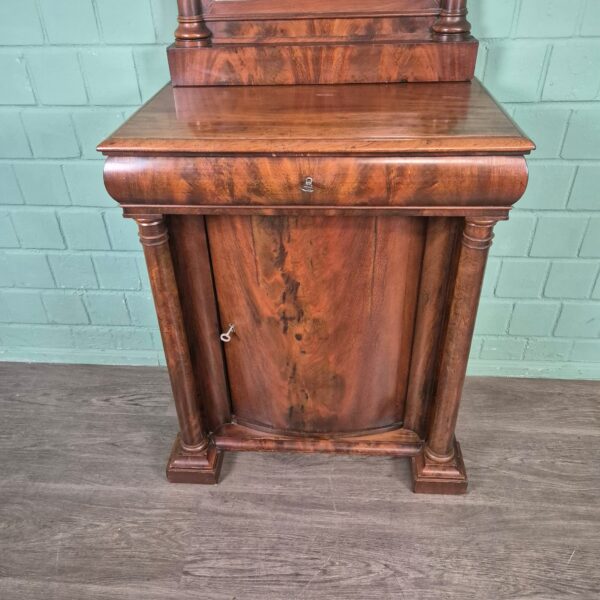 Spiegel mit Konsole Biedermeier 1820 Mahagoni – Bild 7