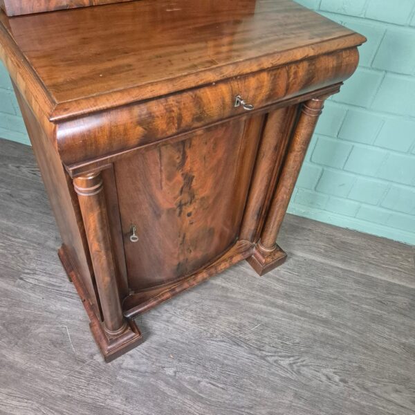 Spiegel mit Konsole Biedermeier 1820 Mahagoni – Bild 6