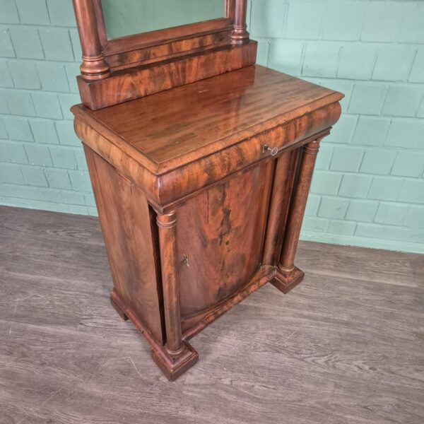 Spiegel mit Konsole Biedermeier 1820 Mahagoni – Bild 5