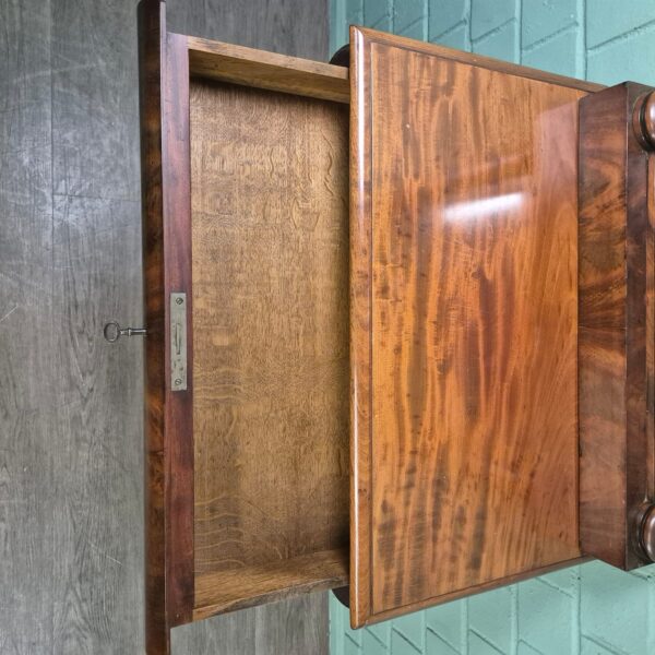 Spiegel mit Konsole Biedermeier 1820 Mahagoni – Bild 16