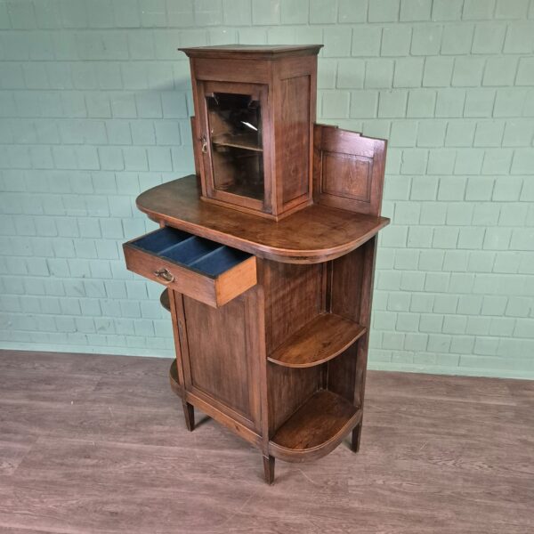 Buffetschrank Schrank Jugendstil 1920 Eiche – Bild 9