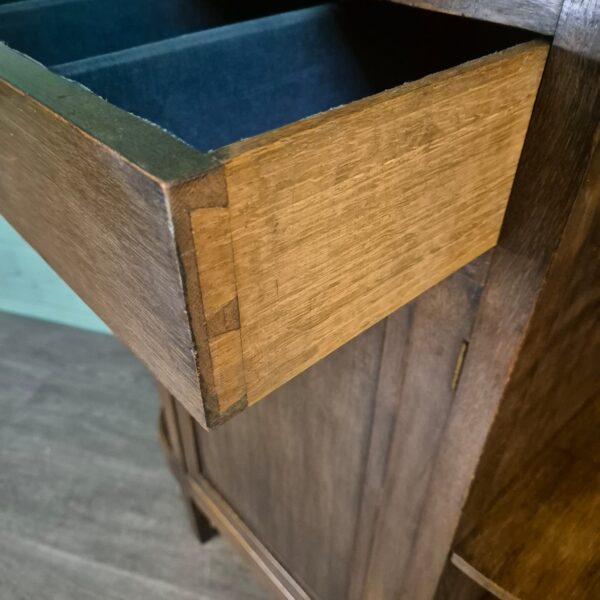 Buffetschrank Schrank Jugendstil 1920 Eiche – Bild 12