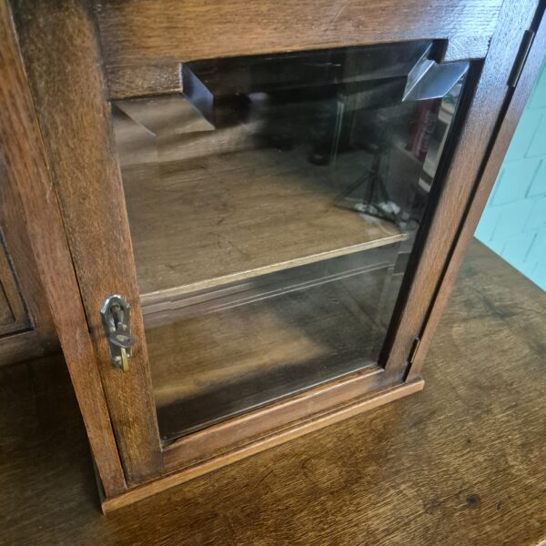 Buffetschrank Schrank Jugendstil 1920 Eiche – Bild 3