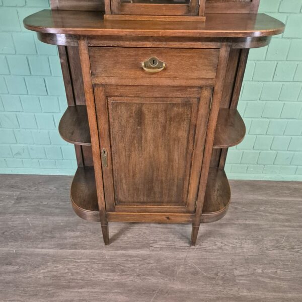 Buffetschrank Schrank Jugendstil 1920 Eiche – Bild 6