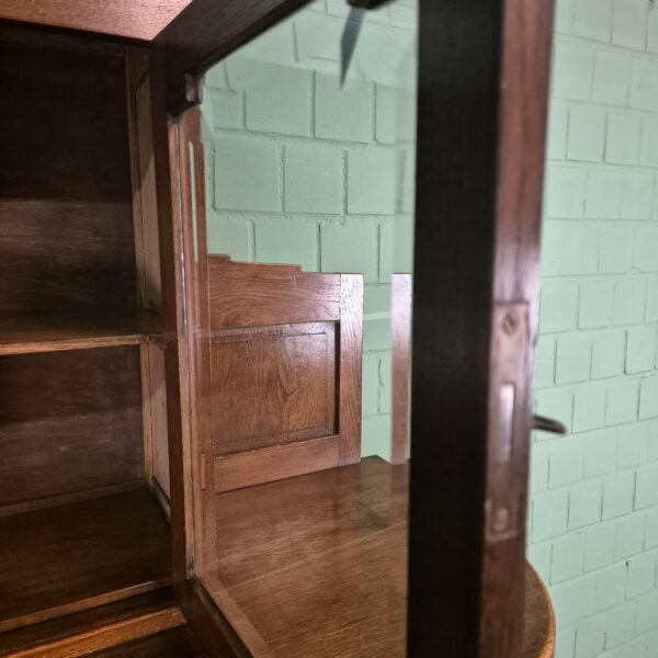 Buffetschrank Schrank Jugendstil 1920 Eiche – Bild 8