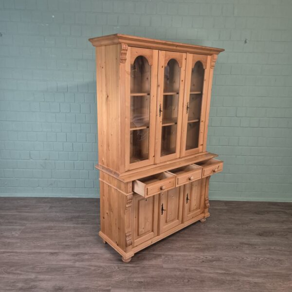 Vitrine Bücherschrank Kiefer 1,32 m – Bild 10