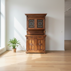 Buffetschrank Schrank Gründerzeit 1880 Eiche