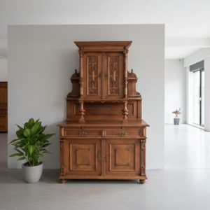 Buffetschrank Schrank Gründerzeit 1880 Eiche