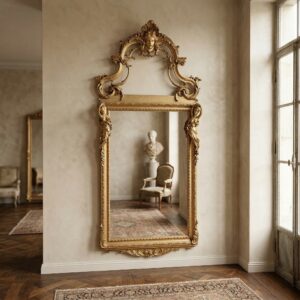 Barockspiegel Wandspiegel Barockstil Gold 1,20 m x 2,44 m