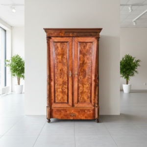 Kleiderschrank Schrank Gründerzeit 1880 Nussbaum