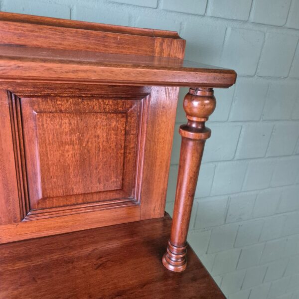 Buffetschrank Anrichte Kredenz Jugendstil 1920 Nussbaum – Bild 13
