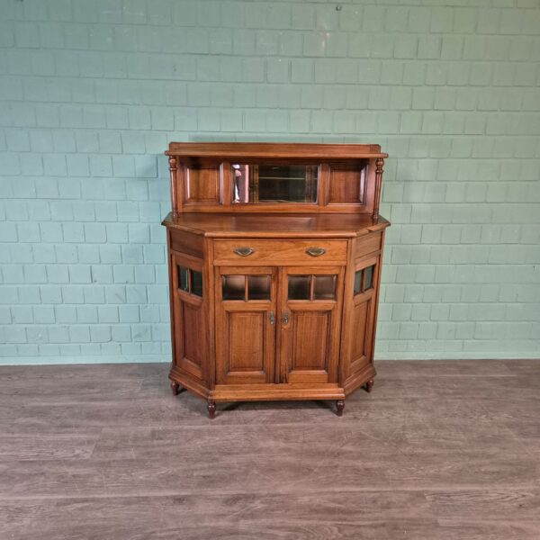 Buffetschrank Anrichte Kredenz Jugendstil 1920 Nussbaum – Bild 3
