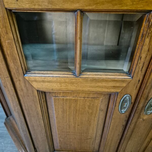 Buffetschrank Anrichte Kredenz Jugendstil 1920 Nussbaum – Bild 11