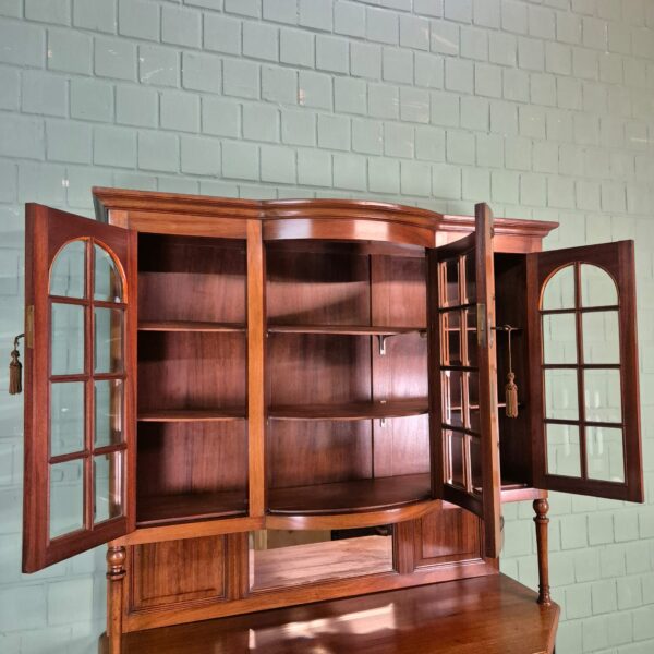Buffetschrank Schrank Jugendstil 1920 Nussbaum – Bild 14