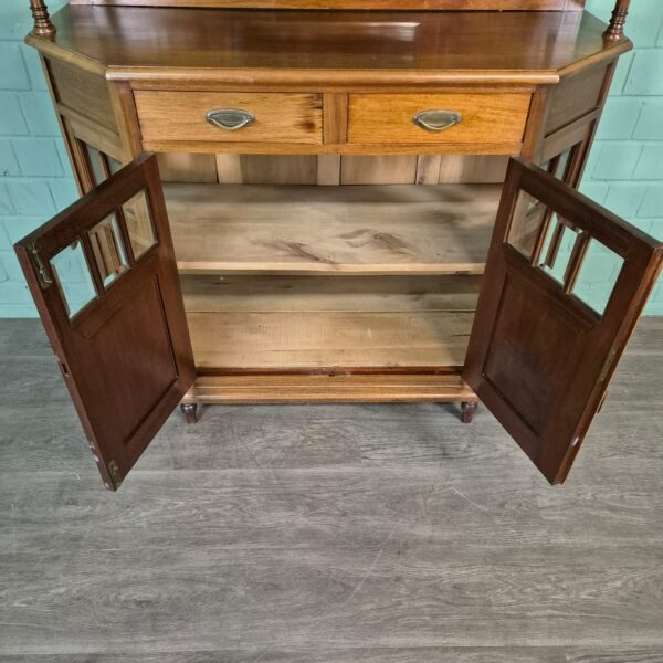 Buffetschrank Schrank Jugendstil 1920 Nussbaum – Bild 17