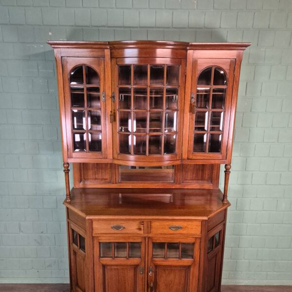 Buffetschrank Schrank Jugendstil 1920 Nussbaum – Bild 5