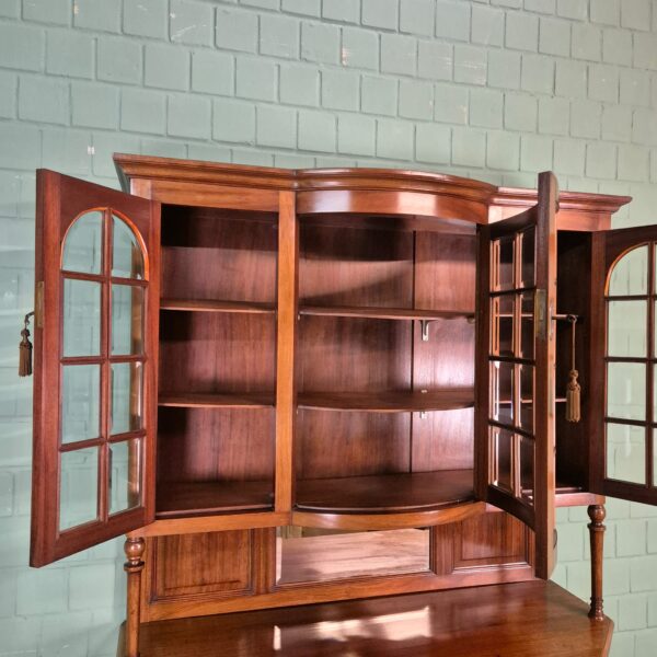 Buffetschrank Schrank Jugendstil 1920 Nussbaum – Bild 15