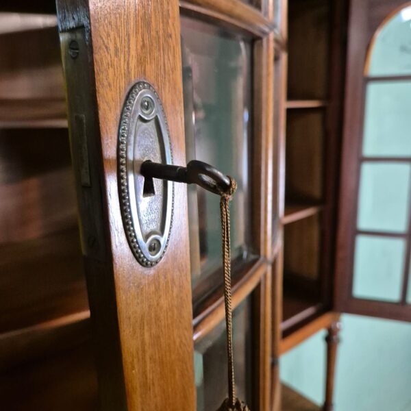 Buffetschrank Schrank Jugendstil 1920 Nussbaum – Bild 16