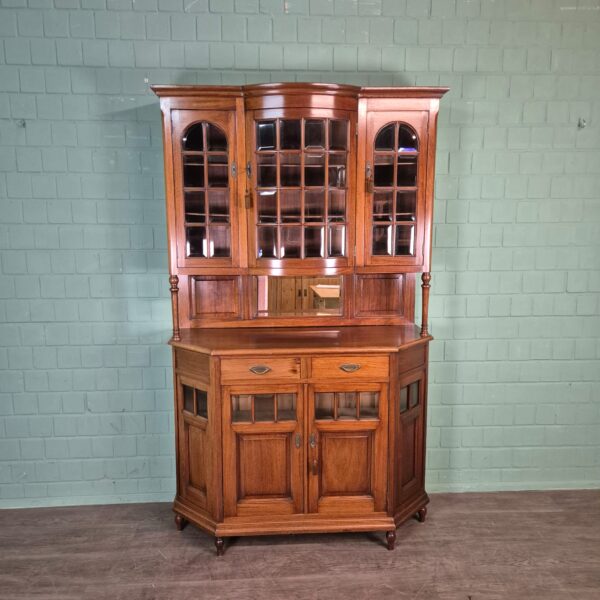 Buffetschrank Schrank Jugendstil 1920 Nussbaum – Bild 3