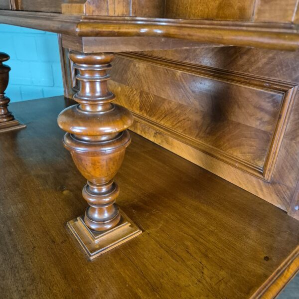 Buffetschrank Schrank Gründerzeit 1880 Nussbaum – Bild 10