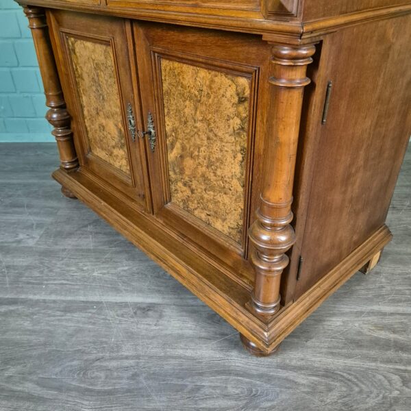 Buffetschrank Schrank Gründerzeit 1880 Nussbaum – Bild 9