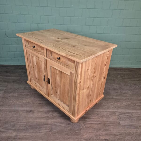 Anrichte Halbschrank Jugendstil 1900 Kiefer – Bild 4