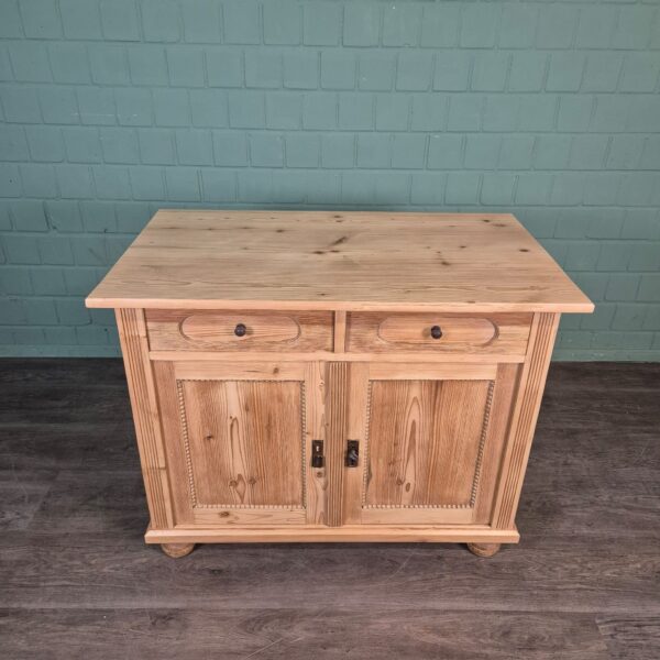 Anrichte Halbschrank Jugendstil 1900 Kiefer – Bild 3