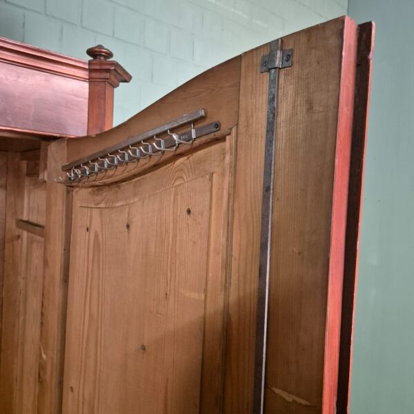 Schrank Kleiderschrank Louis Philippe 1860 Nussbaum – Bild 16
