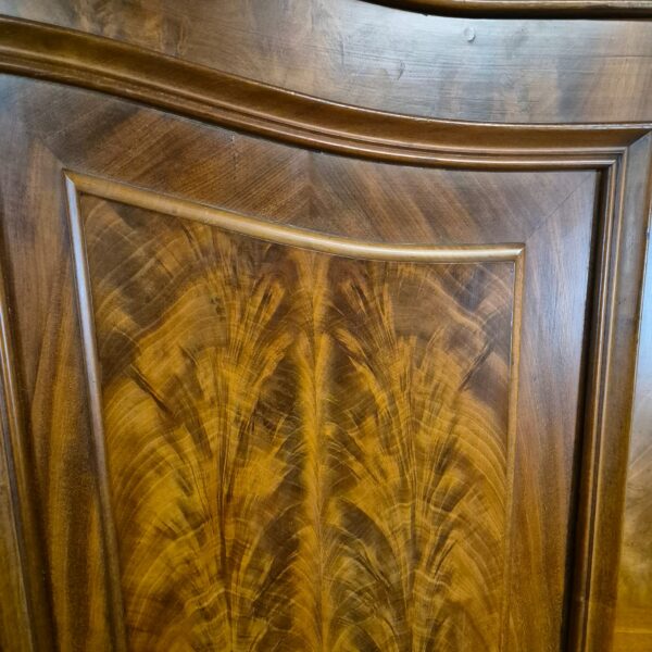 Schrank Kleiderschrank Louis Philippe 1860 Nussbaum – Bild 13