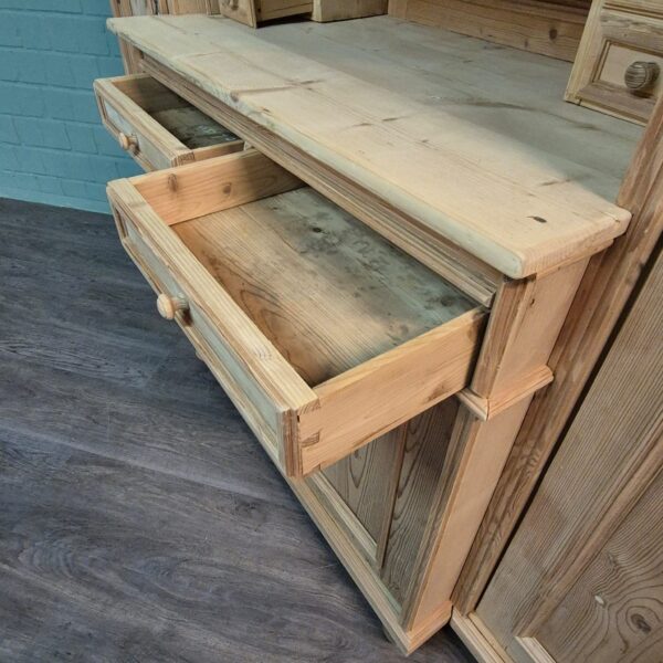 Buffetschrank Schrank Gründerzeit 1880 Kiefer – Bild 18