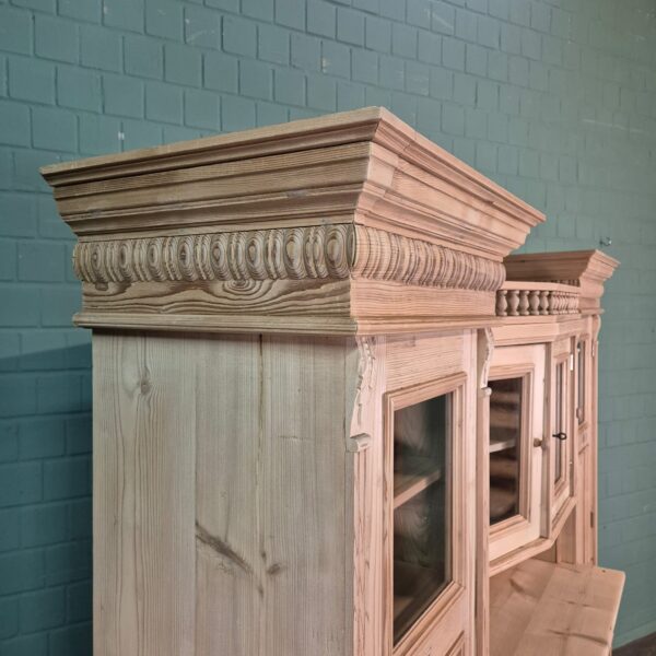Buffetschrank Schrank Gründerzeit 1880 Kiefer – Bild 5