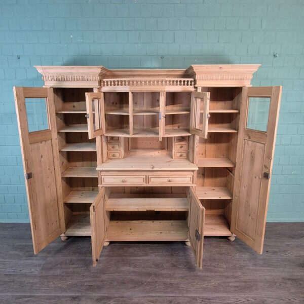 Buffetschrank Schrank Gründerzeit 1880 Kiefer – Bild 19