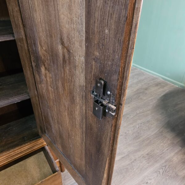 Schrank Kleiderschrank Gründerzeit 1880 Eiche – Bild 11