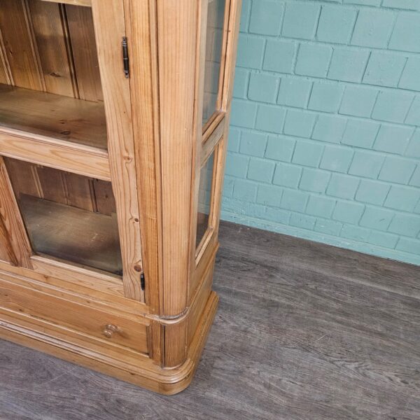 Vitrine Geschirrschrank Kiefer 1,32 m – Bild 9