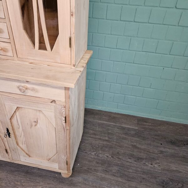Buffetschrank Schrank Jugendstil 1910 Kiefer – Bild 10