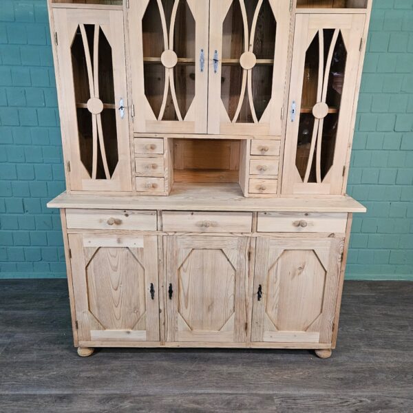 Buffetschrank Schrank Jugendstil 1910 Kiefer – Bild 6