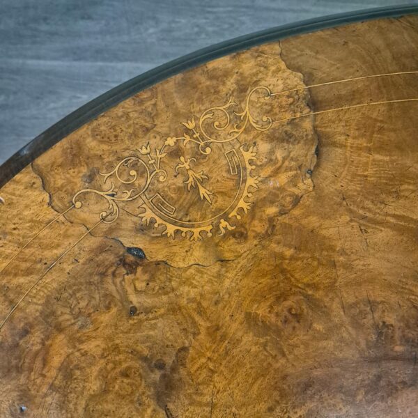 Tisch Esstisch Biedermeier 1860 Nussbaum – Bild 10
