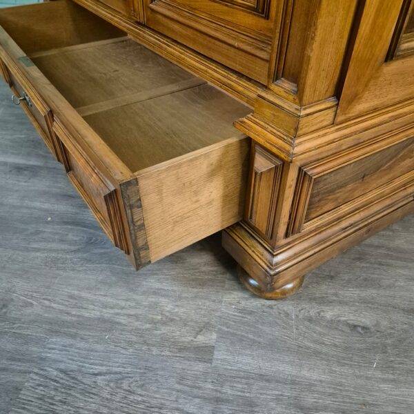 Kleiderschrank Schrank Gründerzeit 1880 Nussbaum – Bild 19