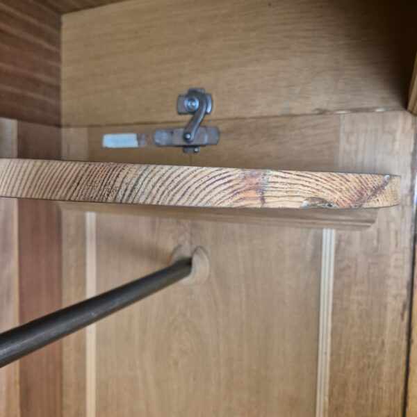Schrank Kleiderschrank Jugendstil 1910 Eiche – Bild 25