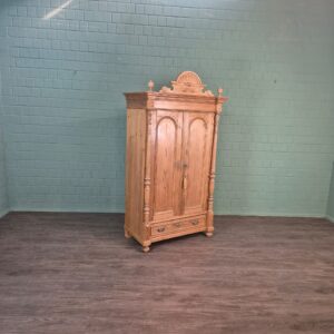 Kleiderschrank Schrank Gründerzeit 1880 Kiefer