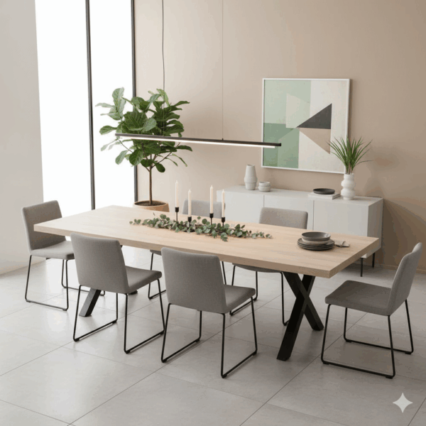 Esstisch Tisch Eiche 3,00 m x 1,10 m – Bild 2