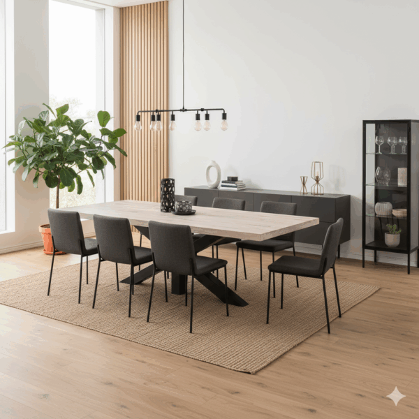 Esstisch Tisch Eiche 2,40 m x 1,01 m – Bild 2
