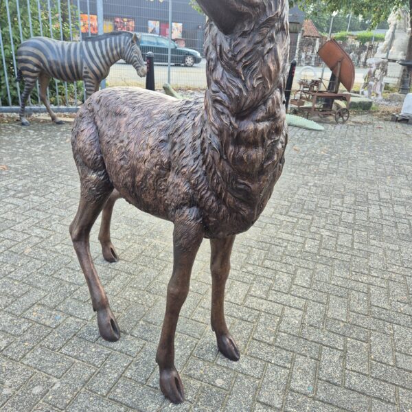 Dekoration Skulptur Hirsch Bronze 2,30 m – Bild 7