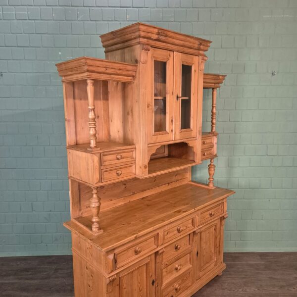 Buffetschrank Küchenschrank Schrank 1,55 m Kiefer – Bild 5