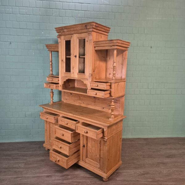 Buffetschrank Küchenschrank Schrank 1,55 m Kiefer – Bild 17