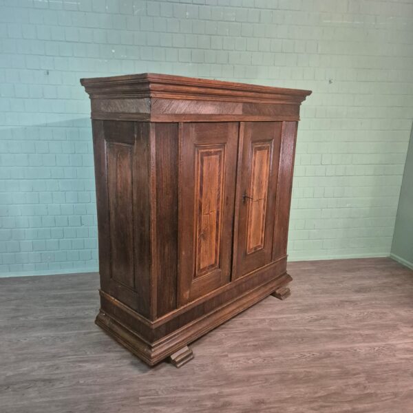 Kleiderschrank Schrank Biedermeier 1830 Eiche