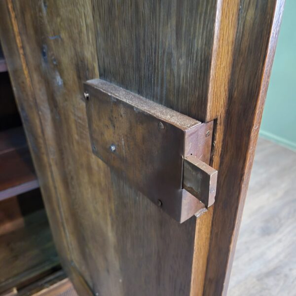 Kleiderschrank Schrank Biedermeier 1830 Eiche – Bild 16