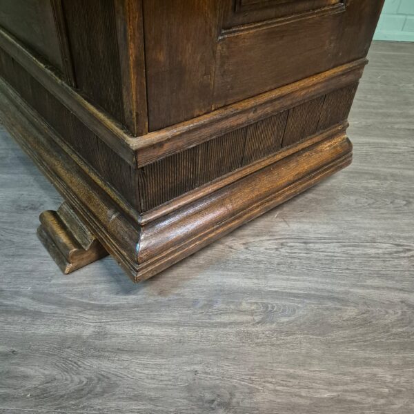 Kleiderschrank Schrank Biedermeier 1830 Eiche – Bild 9
